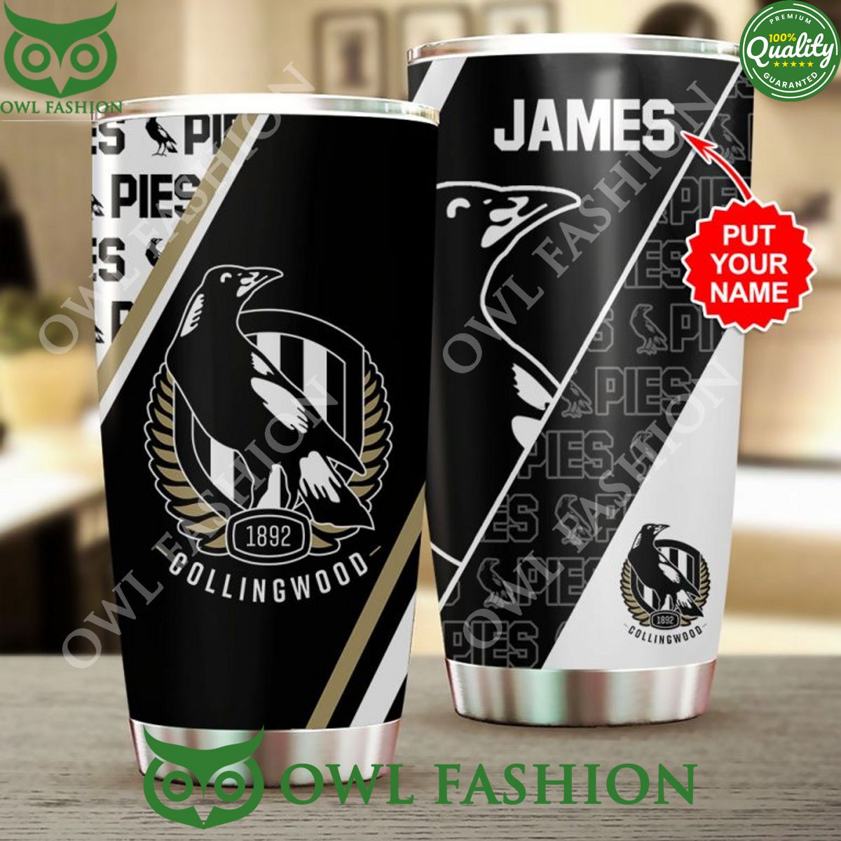 personalized collingwood fc 1892 black and whitetumbler cup 1 qZSLc.jpg