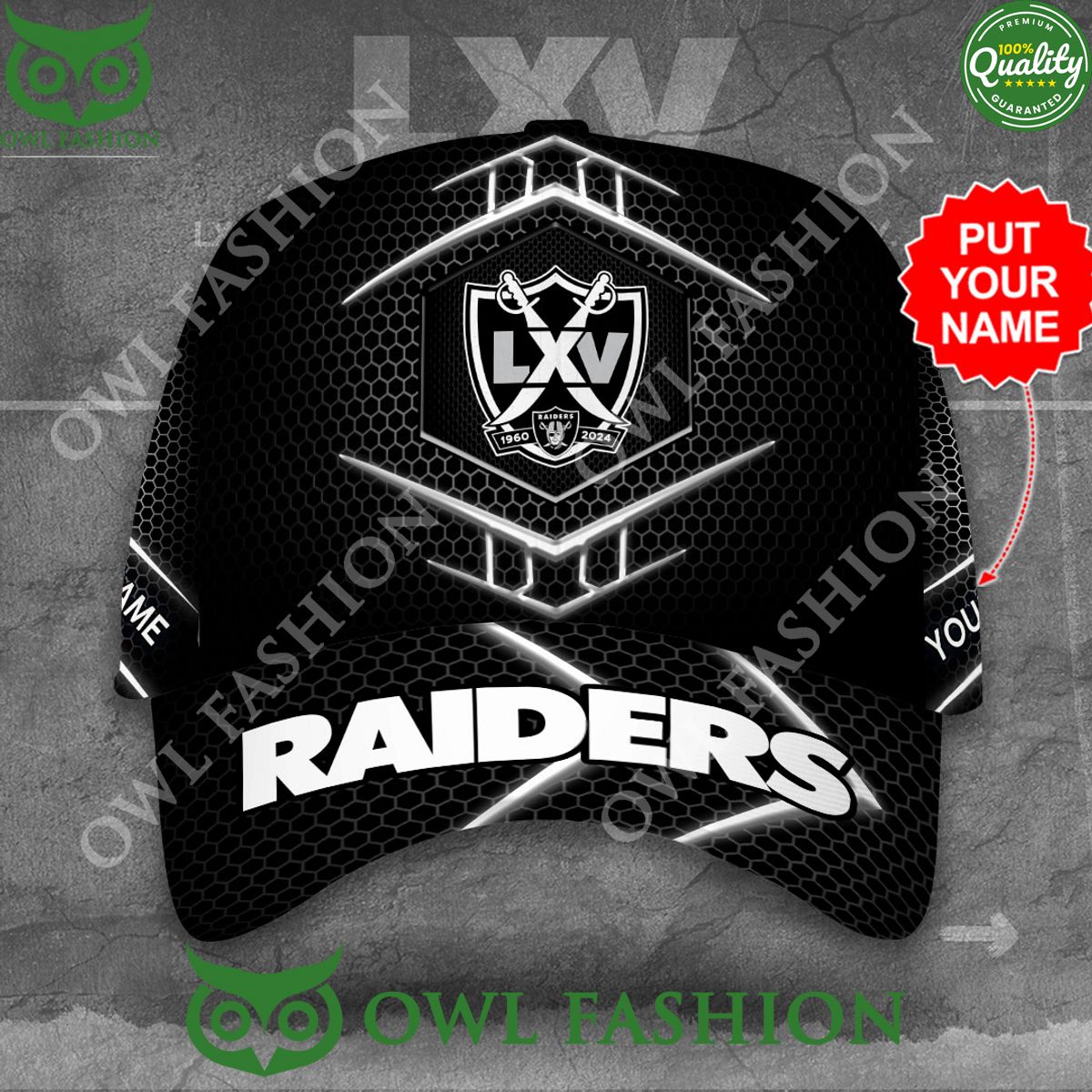 personalized las vegas raiders logo team classic cap 1 TU9lM.jpg