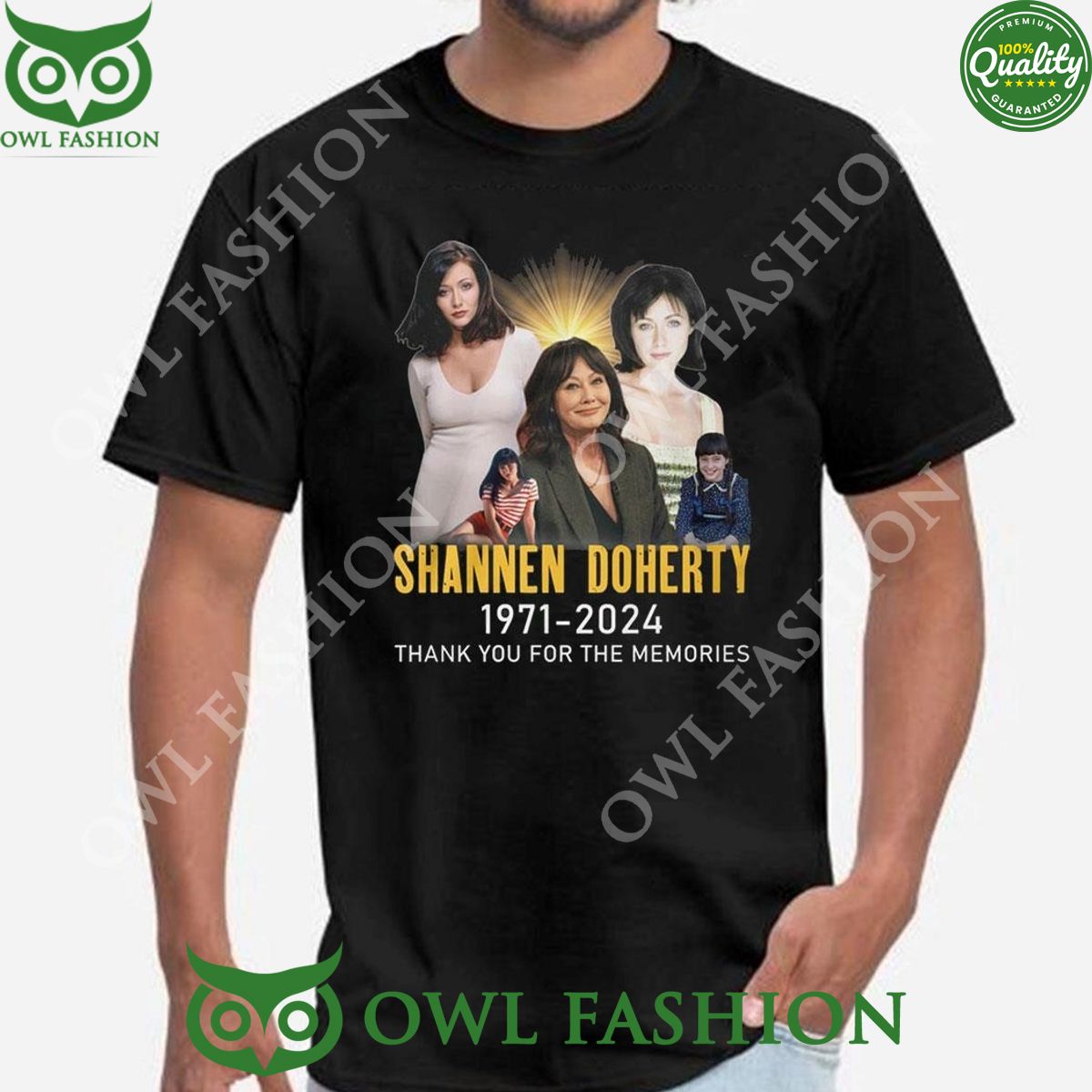 Thank You For The Memories Shannen Doherty 1971 2024 t Shirt Speechless