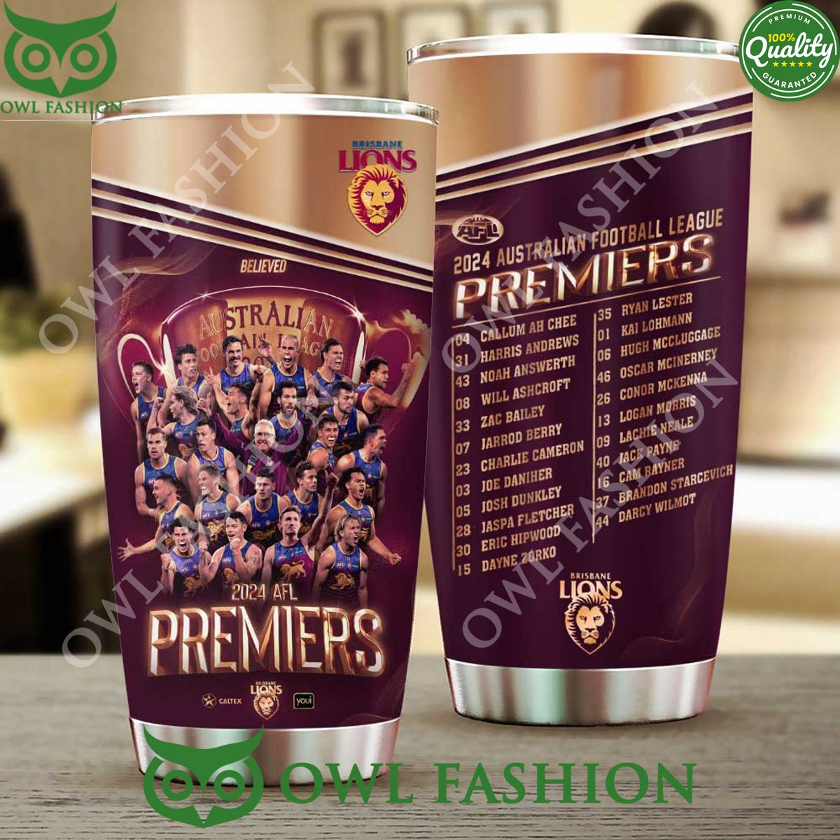 brisbane lions believed 2024 afl australian football league premiers tumbler cup 1 YPotP.jpg