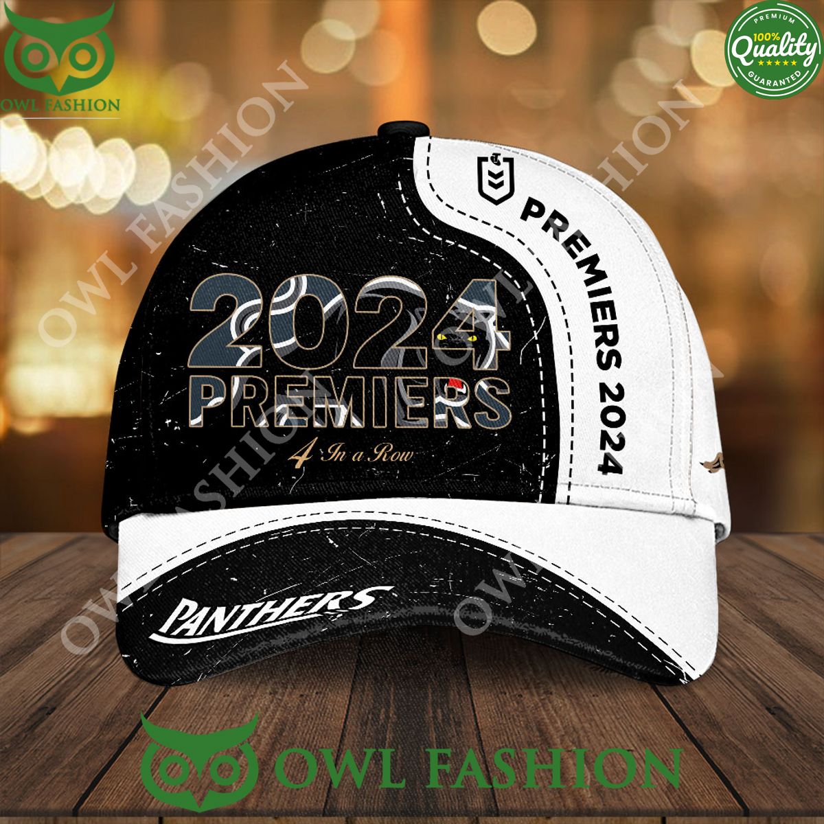 Penrith Panthers 2024 Premiers Black Classic Cap Best click of yours