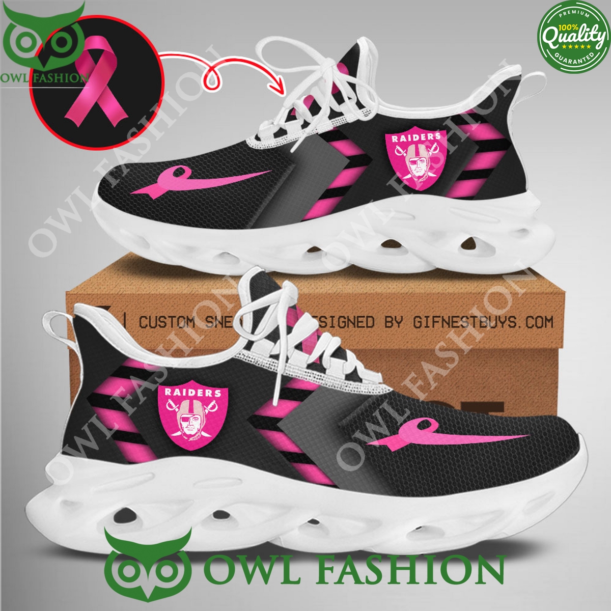 las vegas raiders x breast cancer awareness black and pink max soul 2 SFd9O.jpg