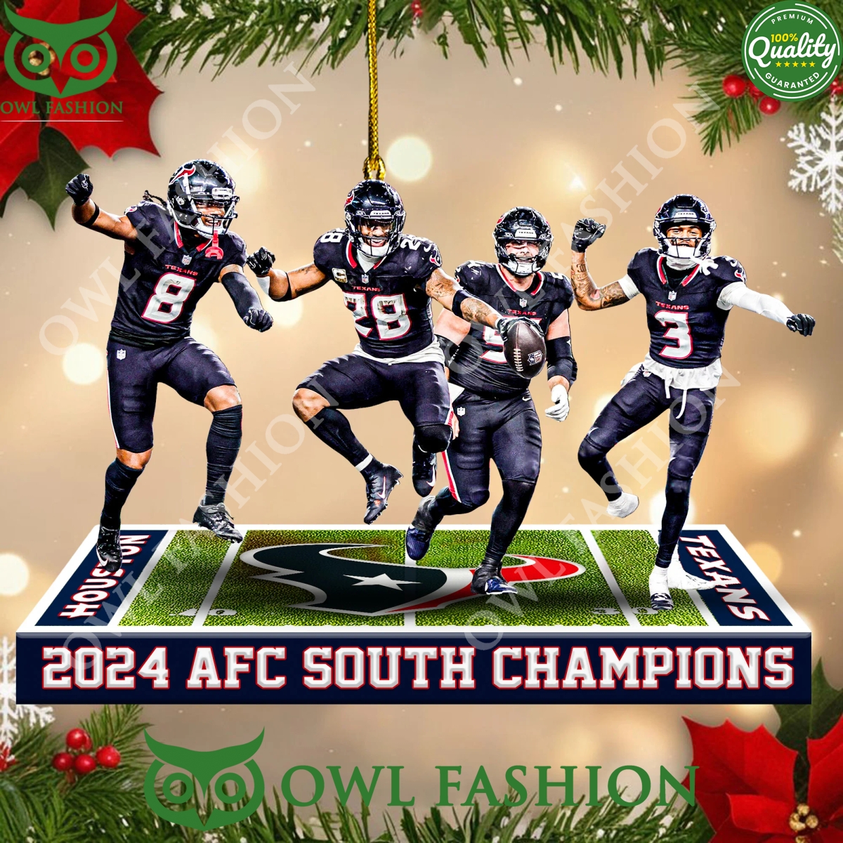 2024 afc south champions 4 main players of houston texas plastic ornament 1 3sq4I.jpg