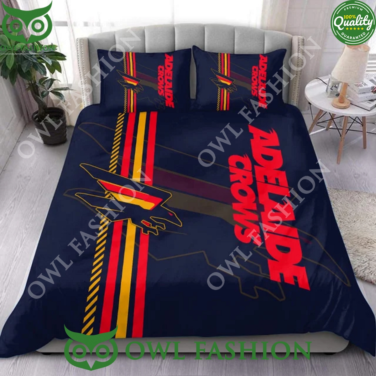 Adelaide Crows Football AFL Bedding set Stand easy bro