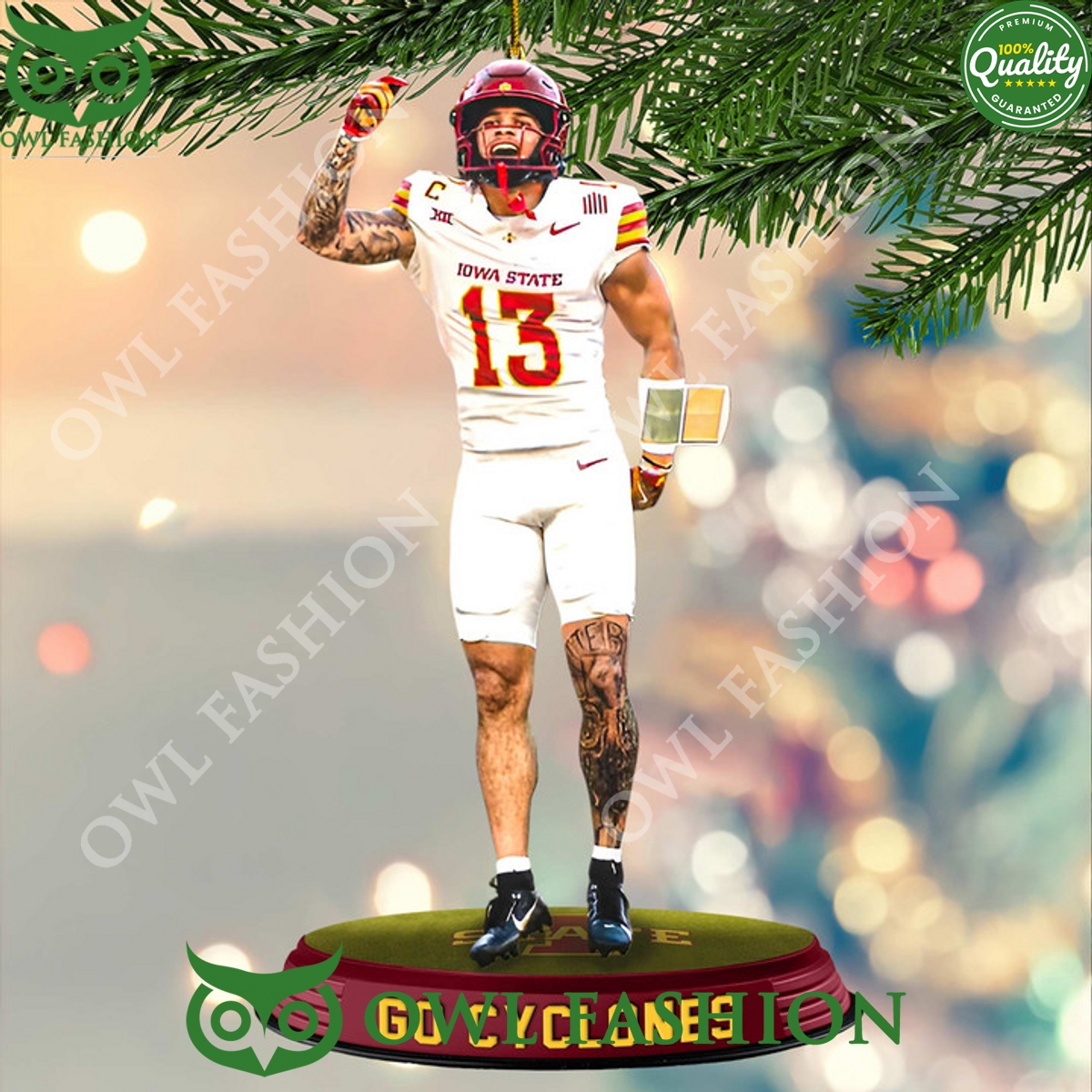 cam smith 13 go cyclones iowa state university plastic ornament 1 g9Jp7.jpg